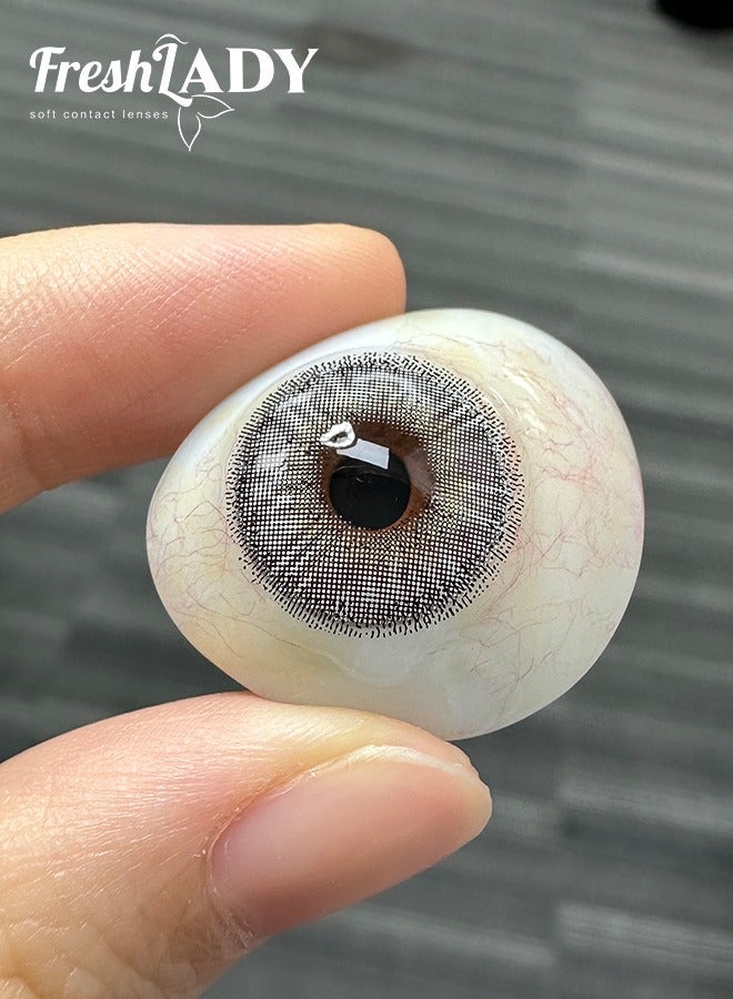 Freshlady Colored Contact Lenses Polaris 14.20mm Yearly Disposable for Daily Wear - Image 4